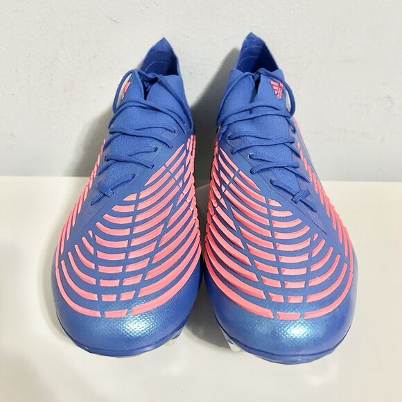 Adidas Predator Edge.1 SG “Hi-Res Blue Turbo” Men’s Size 10.5 Soccer Cleats - Picture 3 of 11